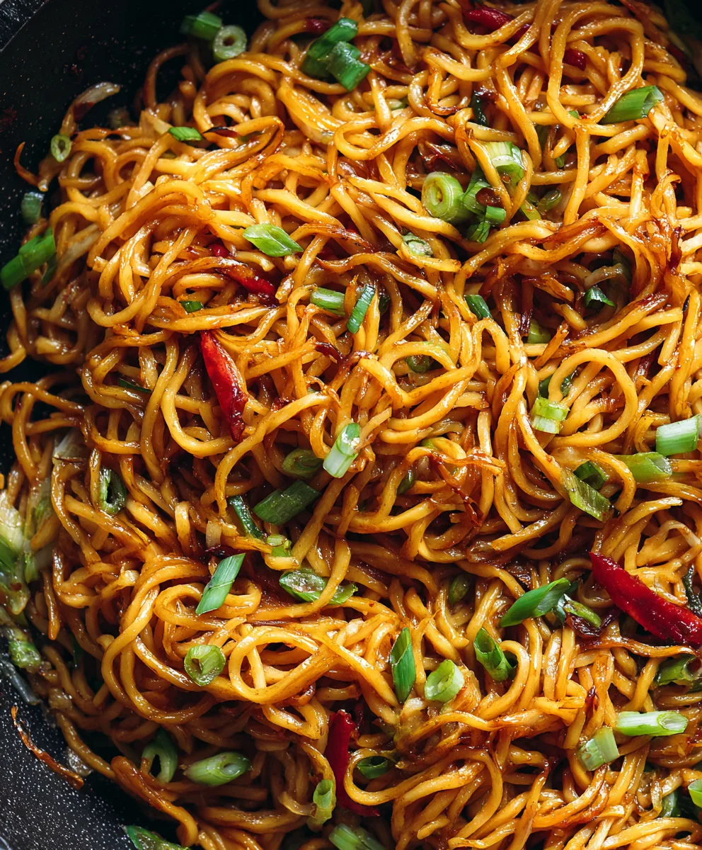 Irresistible Spicy Potato Noodles: Perfect Comfort Meal